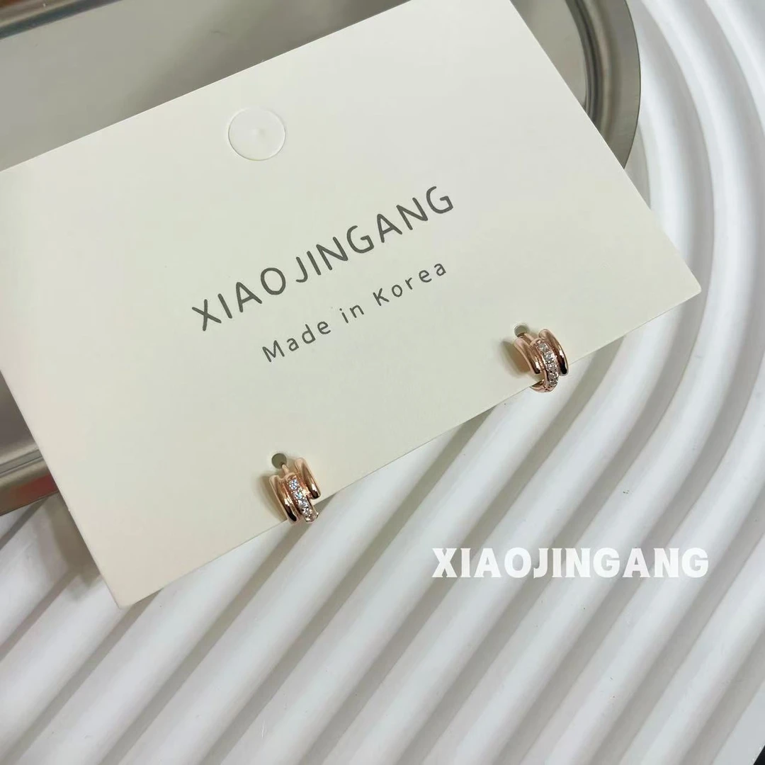 925银合成锆石耳饰 小金刚-【梦影】耳饰