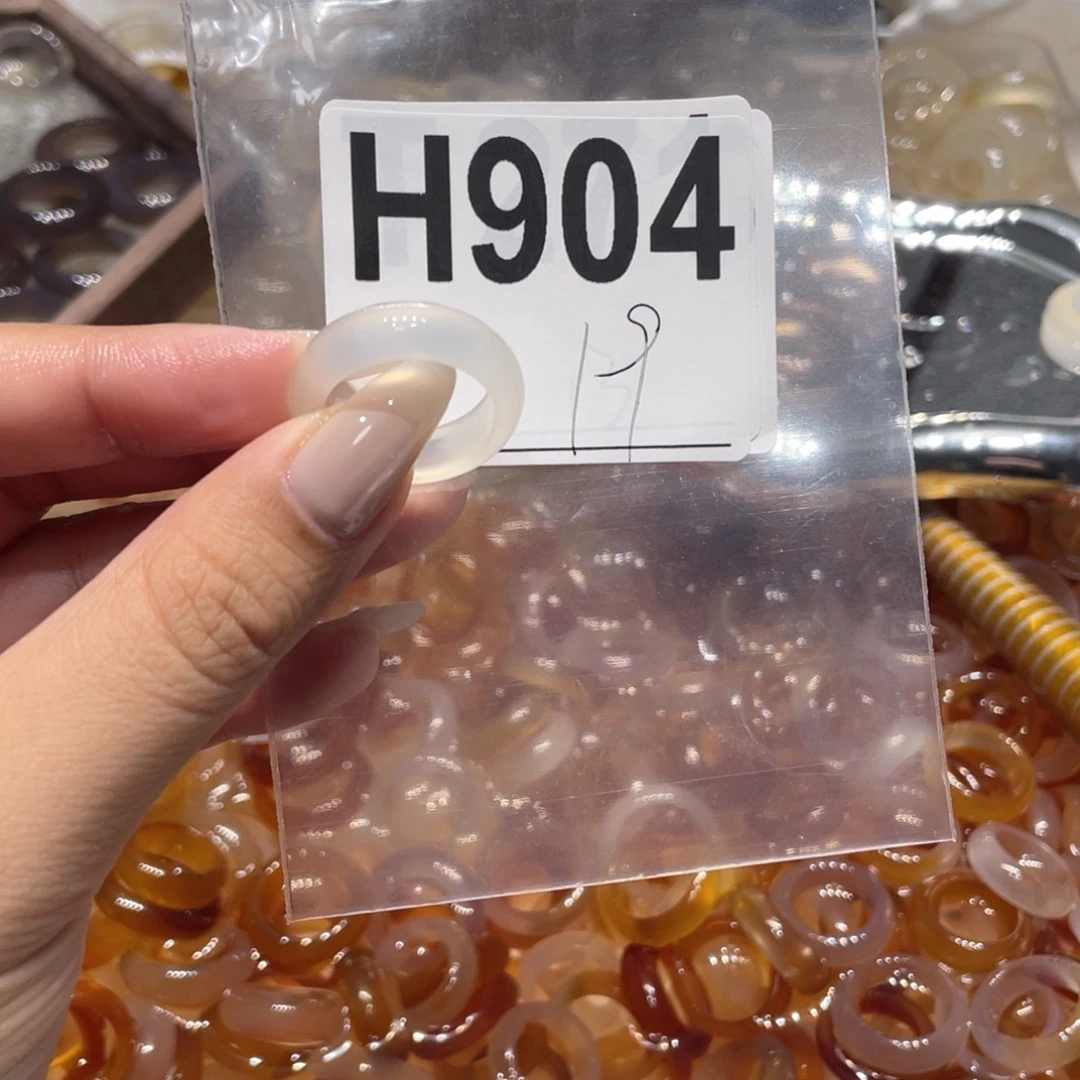 玛瑙/玉髓未镶嵌戒指904