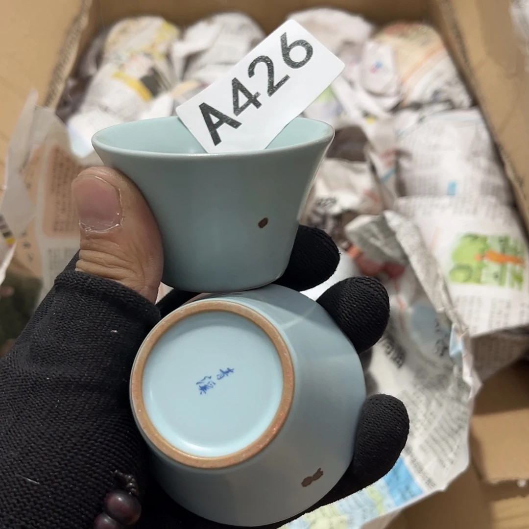 ***⠀瓷片茶摆件工艺品摆件666