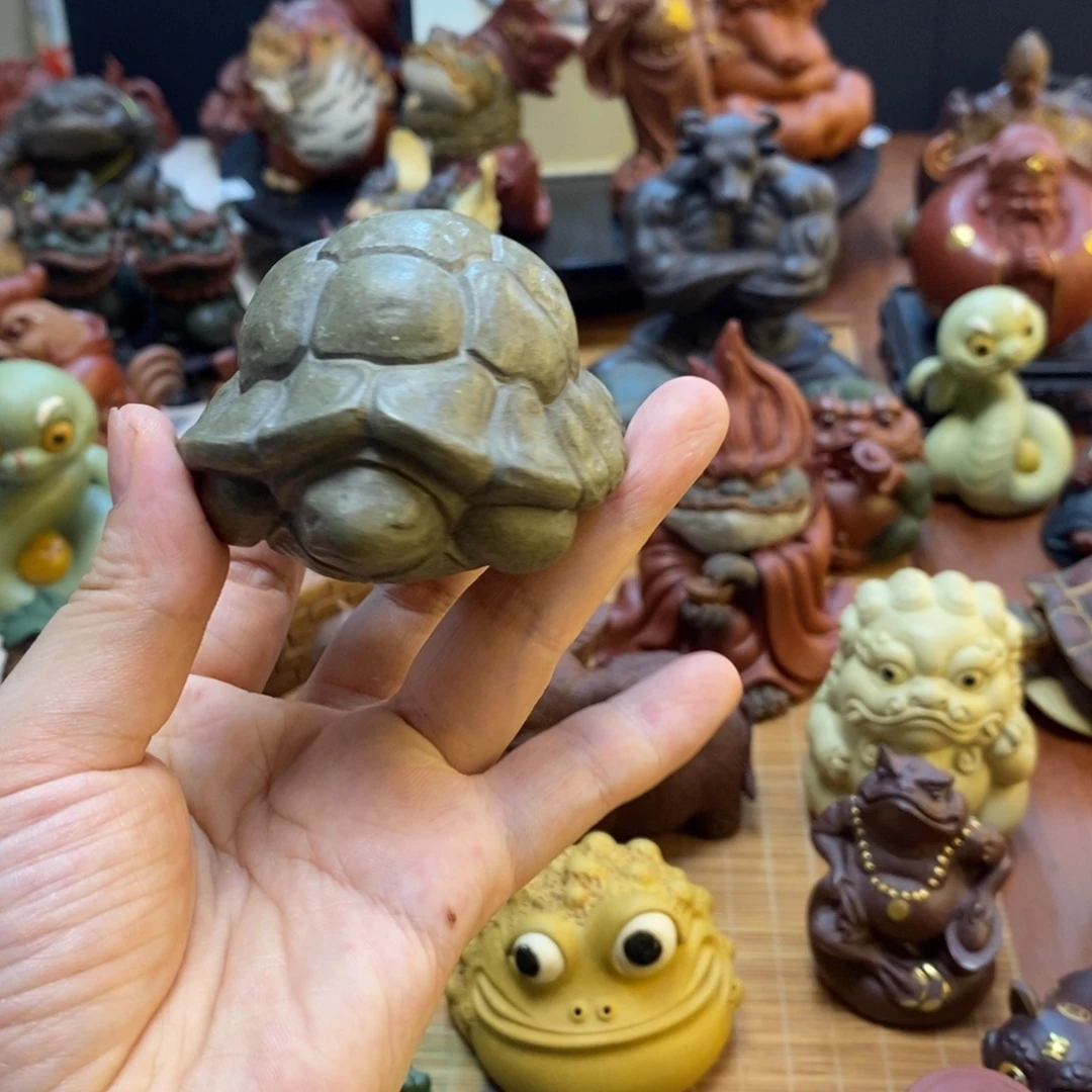 紫砂茶宠东方高呼纠结