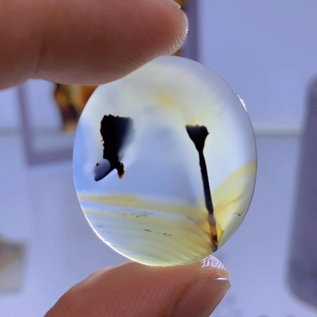 玛瑙/玉髓吊坠(不含链)未镶嵌良*一