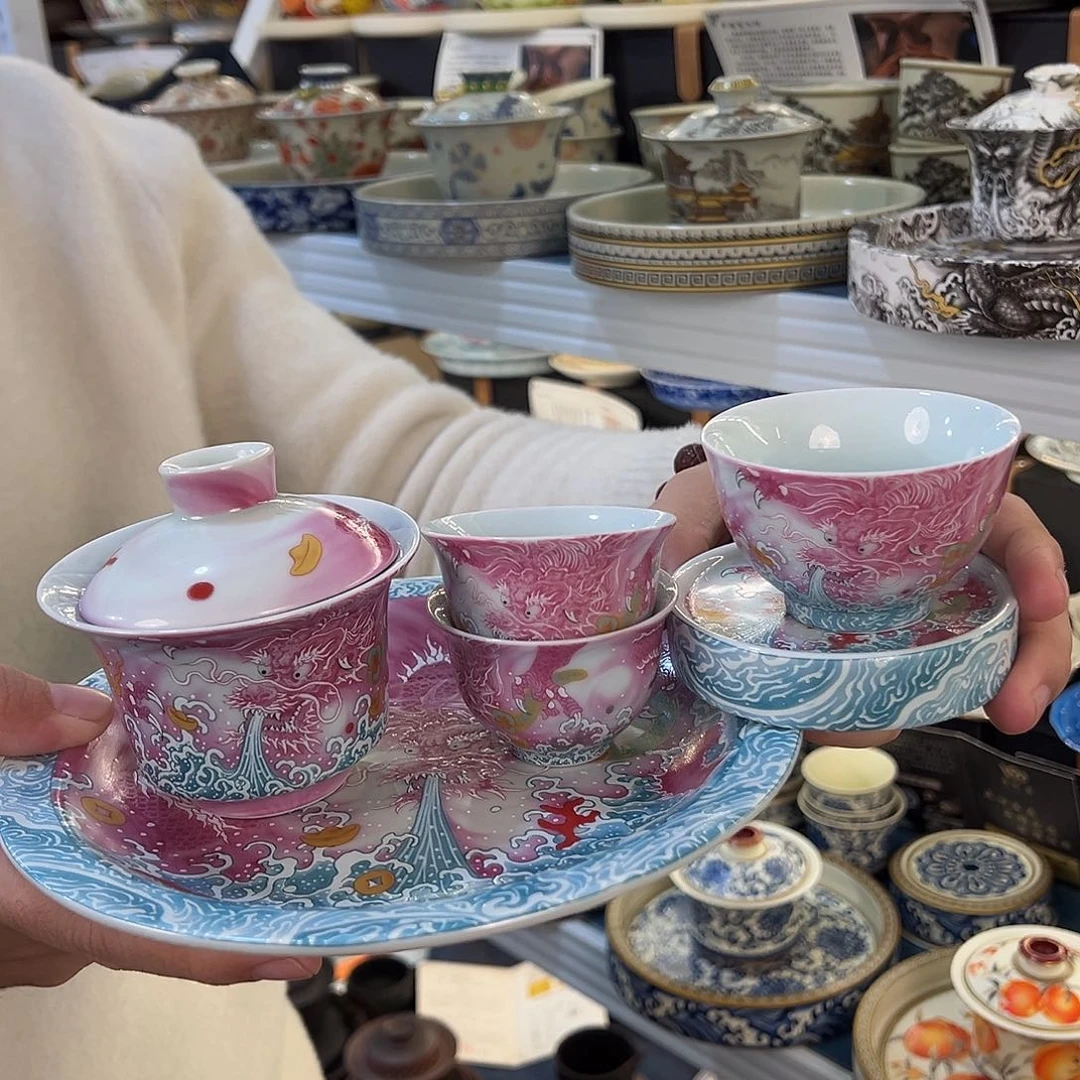 盖碗很漂亮我很喜欢