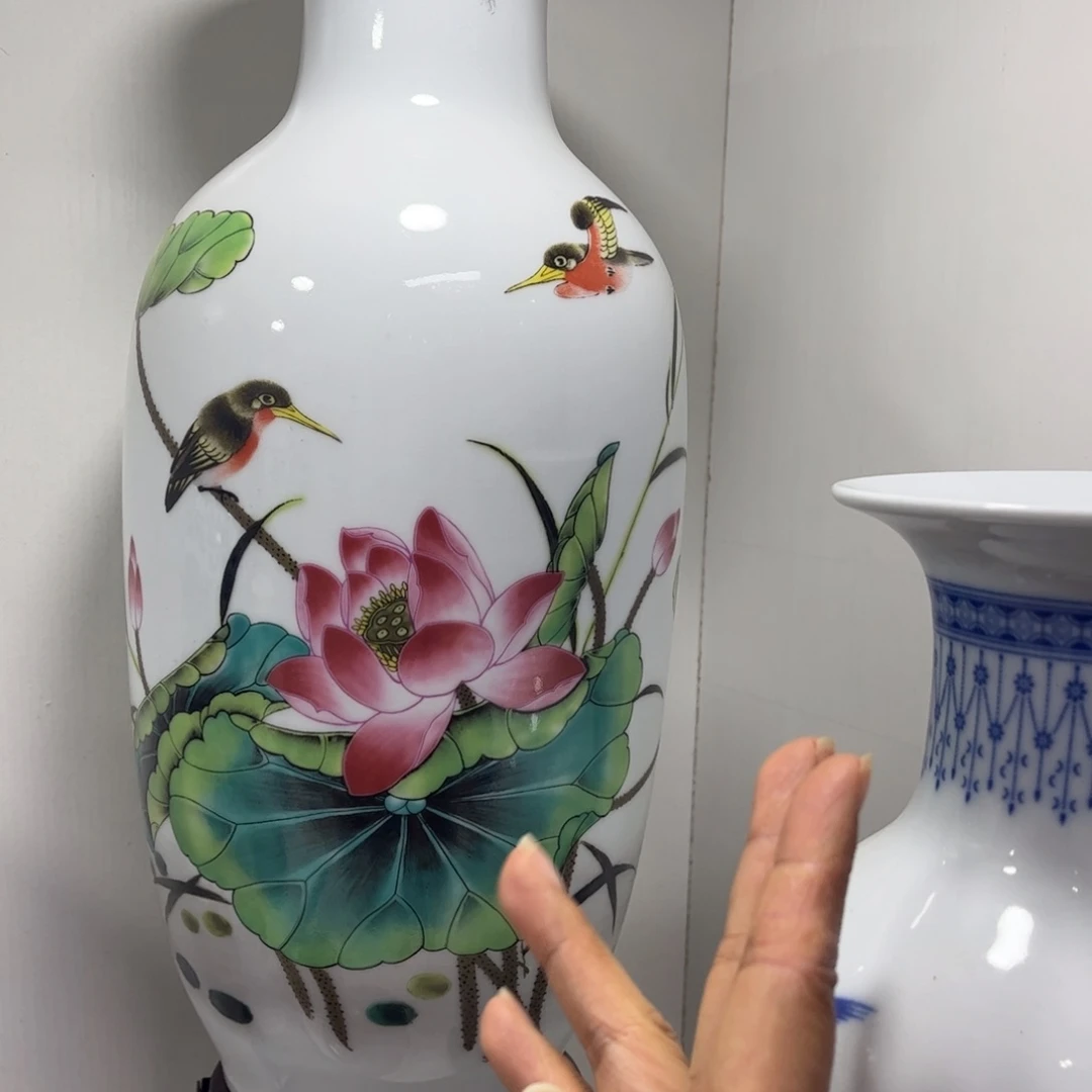 景德镇陶瓷花瓶摆件