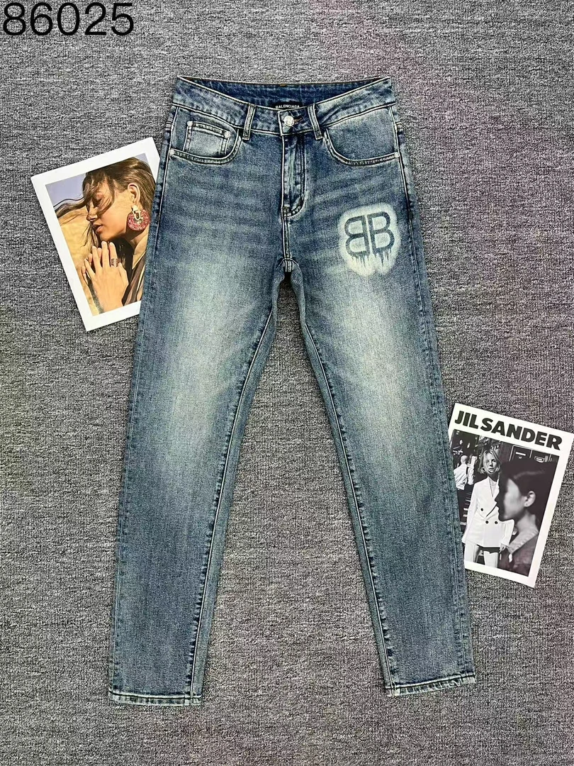 2025新款男士BB夏天薄款牛仔裤86025