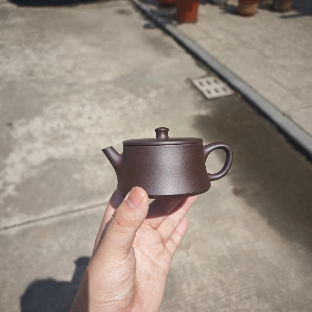 紫泥云柱原矿半手工制作