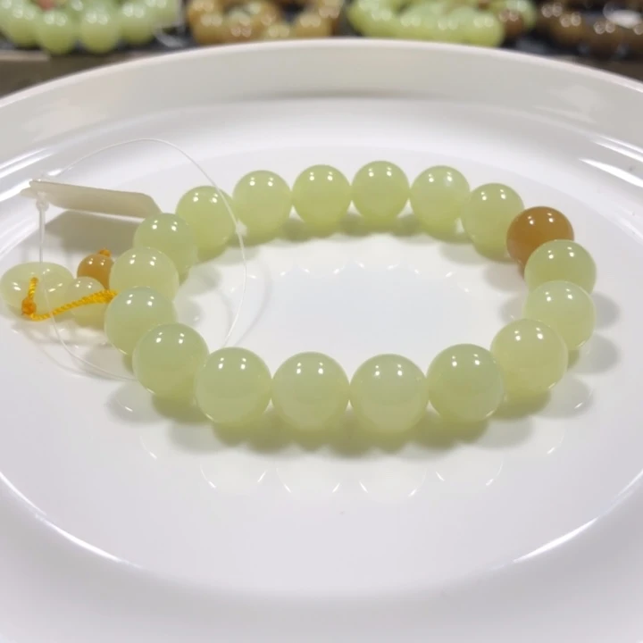 和田玉未镶嵌手链950