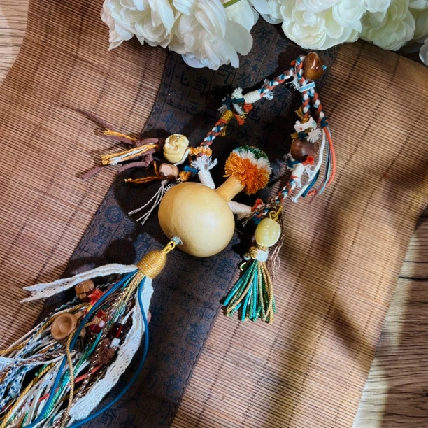 车挂/包挂-葫芦多宝挂饰-多样性发一-A3013-自发