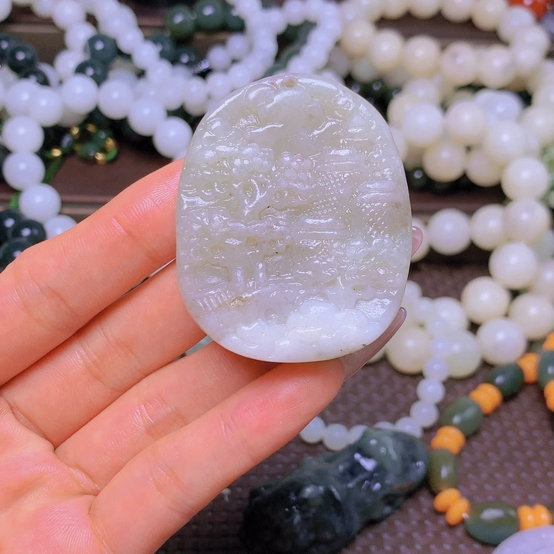 【闪购商品】和田玉未镶嵌颈饰