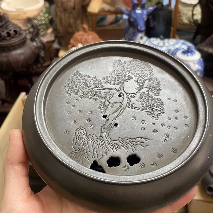 锡中古工艺品摆件