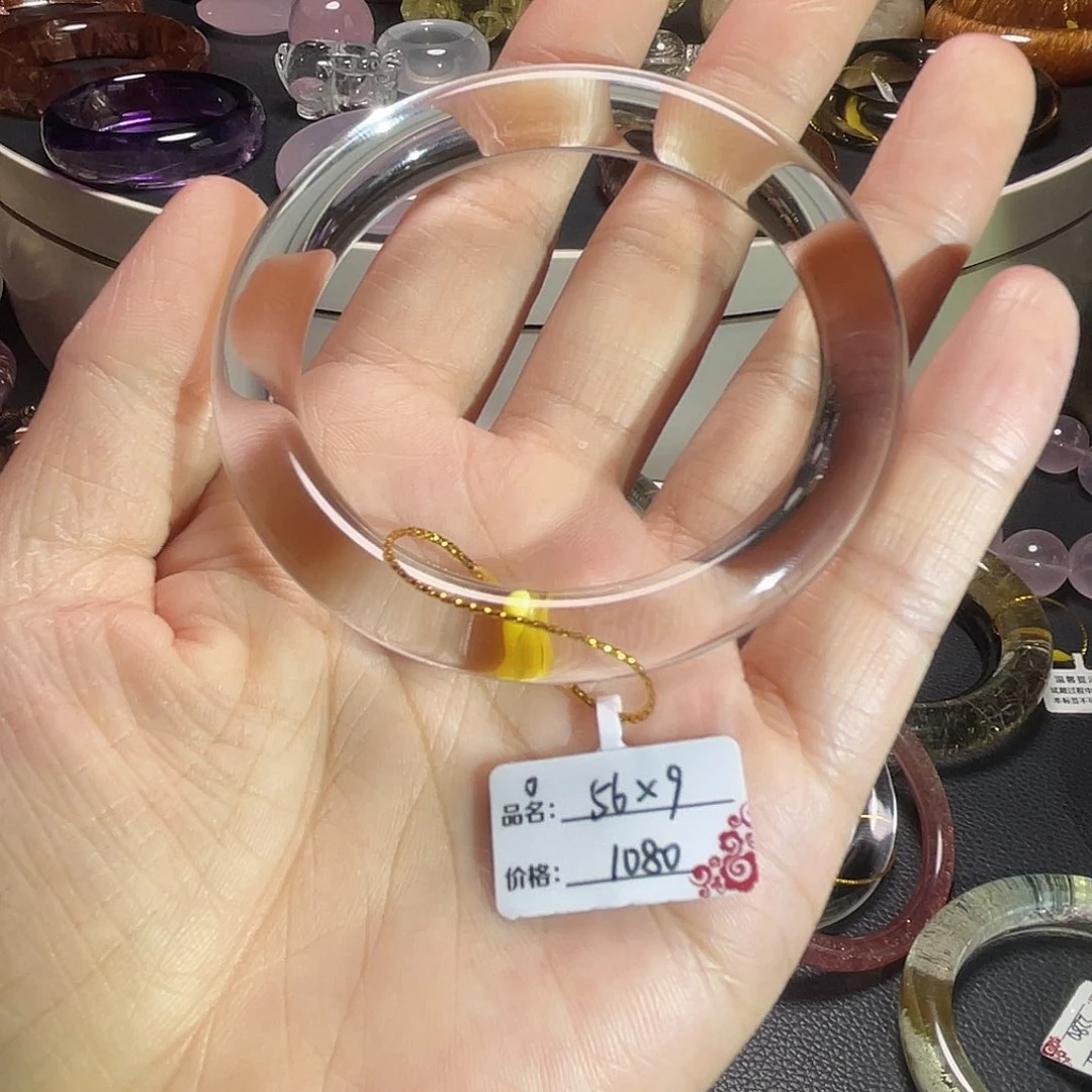 手镯未镶嵌水晶手镯