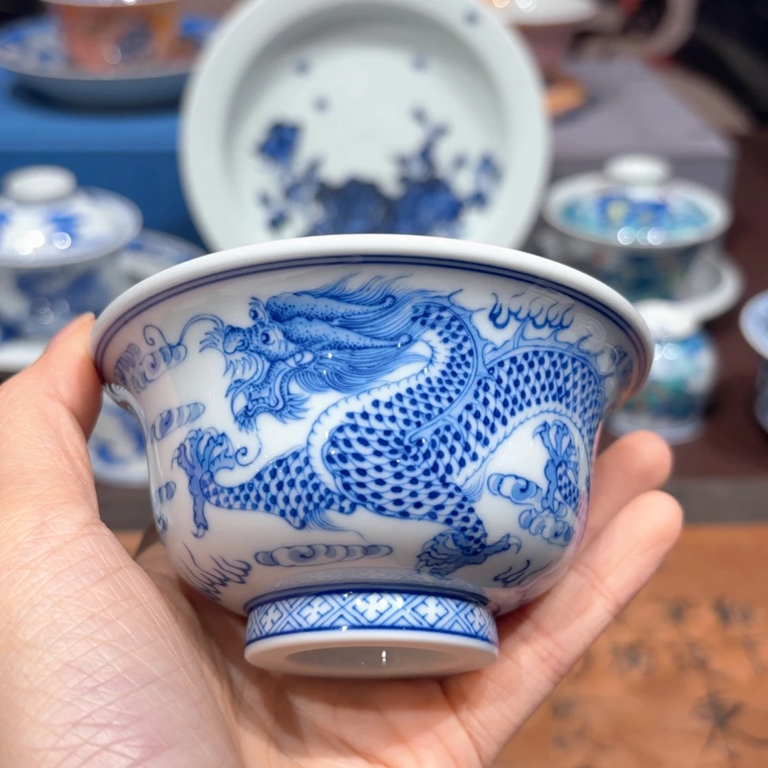 瓷片景德镇纯手工手绘
