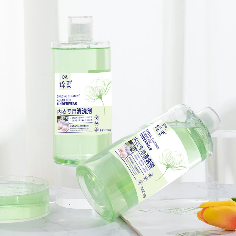 垛柔内衣洗衣液母婴内衣专用洗衣液去渍除螨天然温和550ml*2瓶