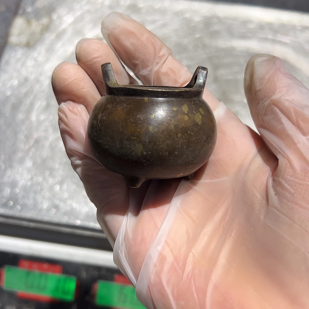 微瑕疵黄铜摆件工艺品