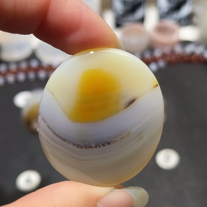 玛瑙/玉髓未镶嵌吊坠(不含链)