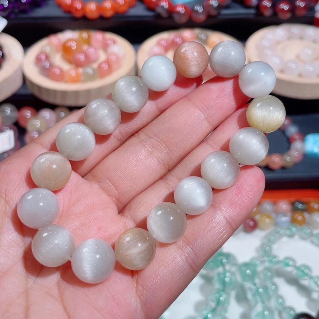 未镶嵌手链水晶兔毛手链