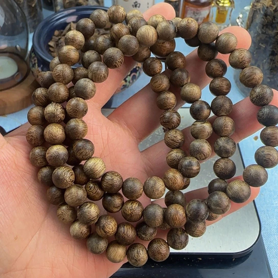 手串沉香沉香多圈手串0.8，32克