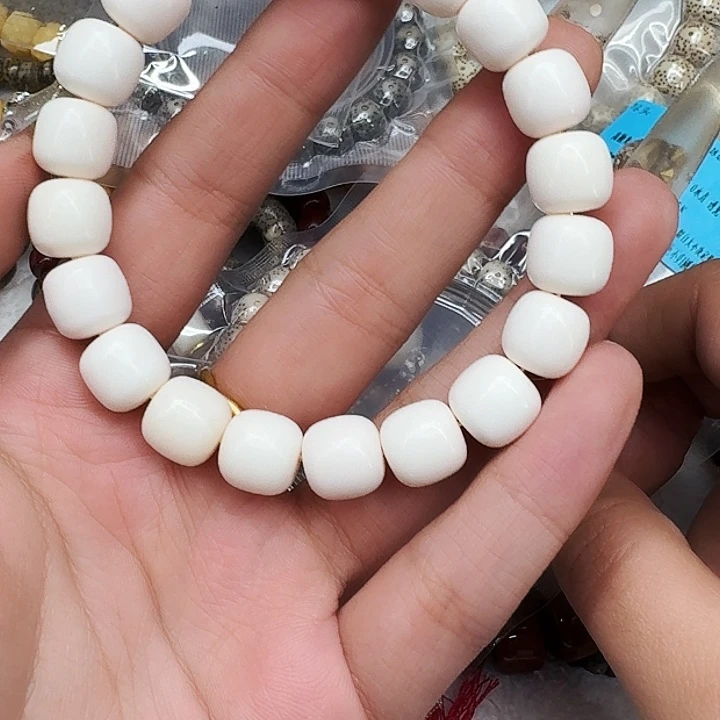 星月菩提手串456白驼骨11桶单圈