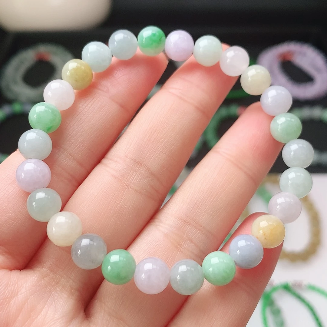 翡翠未镶嵌手链翡翠