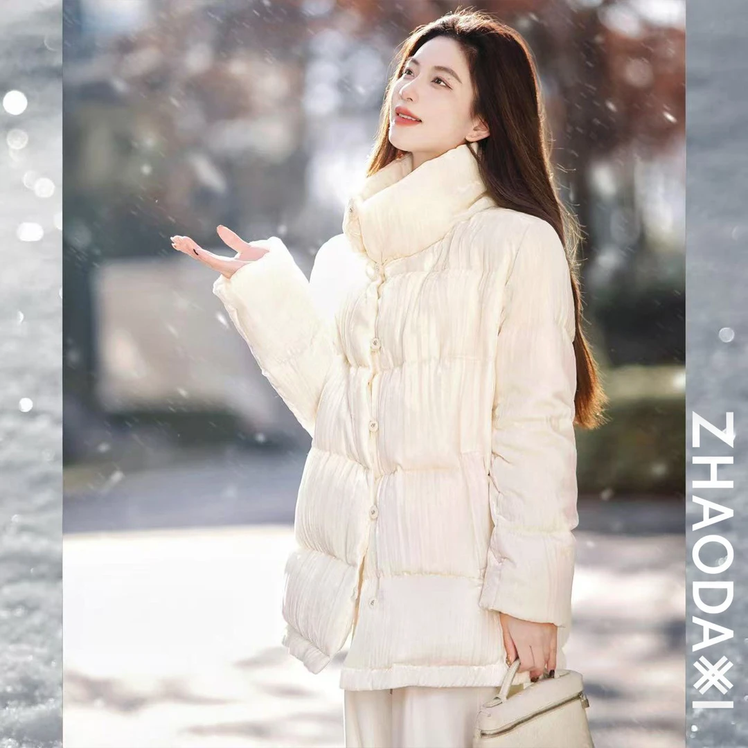 【赵大喜】1.7大上新！奶酪真丝鹅绒服 | 100.%真丝新国标90鹅绒