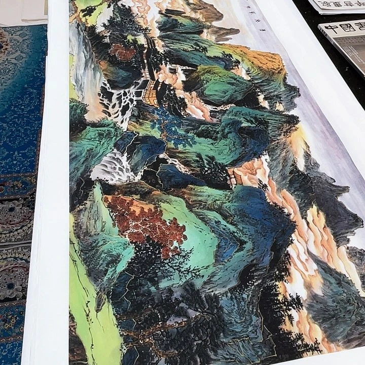 国画书画描金拓染金石传拓手写