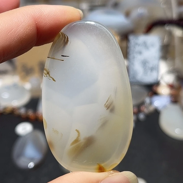 玛瑙/玉髓未镶嵌吊坠(不含链)