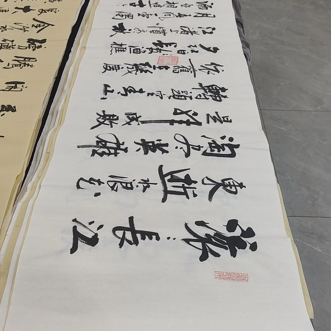 白武坤老师作品一副