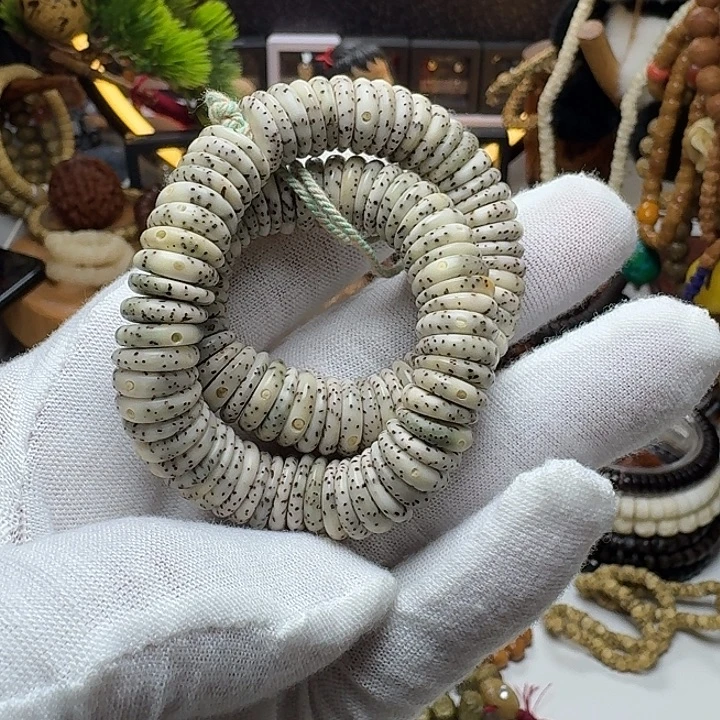 J***e星月菩提手串5号车尺寸11石玉盘缠108