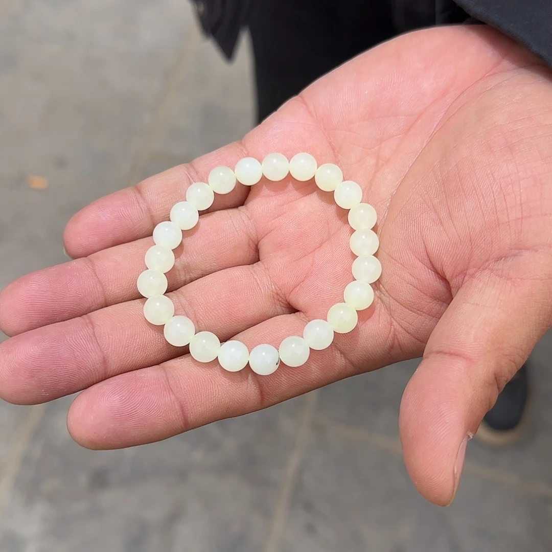 和田玉手链未镶嵌