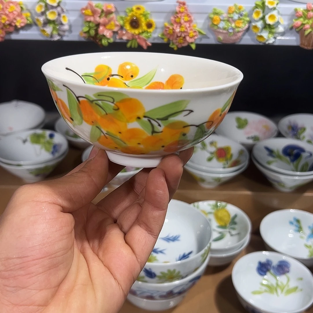 陶瓷景德镇手绘陶瓷5寸碗