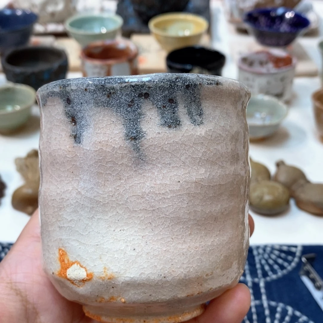 柴烧侘寂粗陶茶具