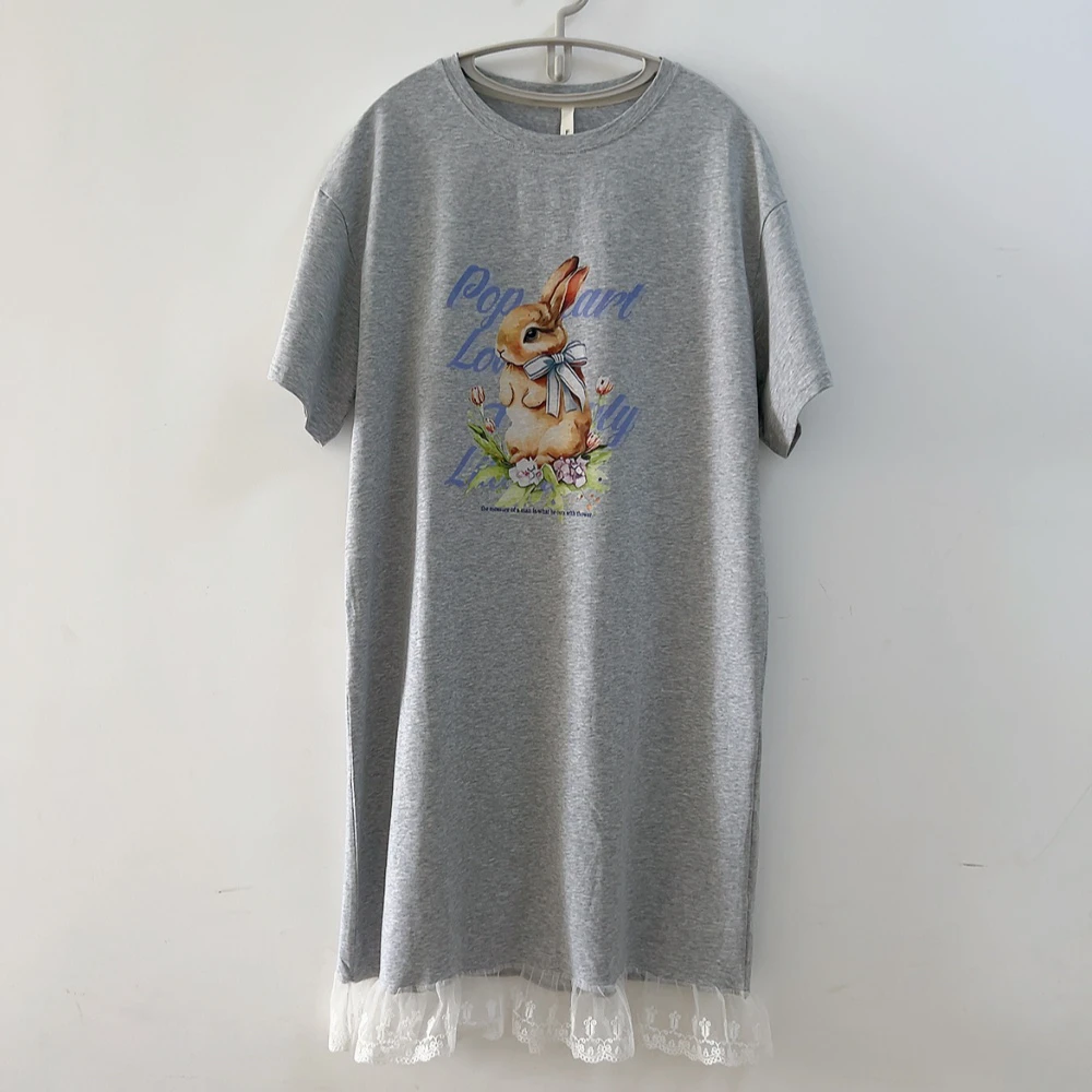 03812 蕾丝家居裙一件，80-160斤可穿 胸围116衣长98