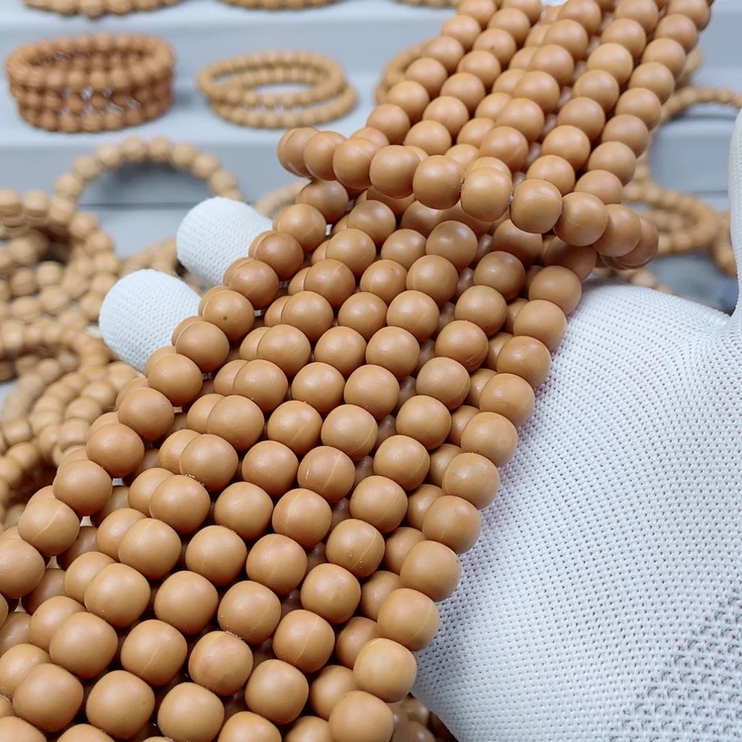 猴头核桃手串瑕疵老型