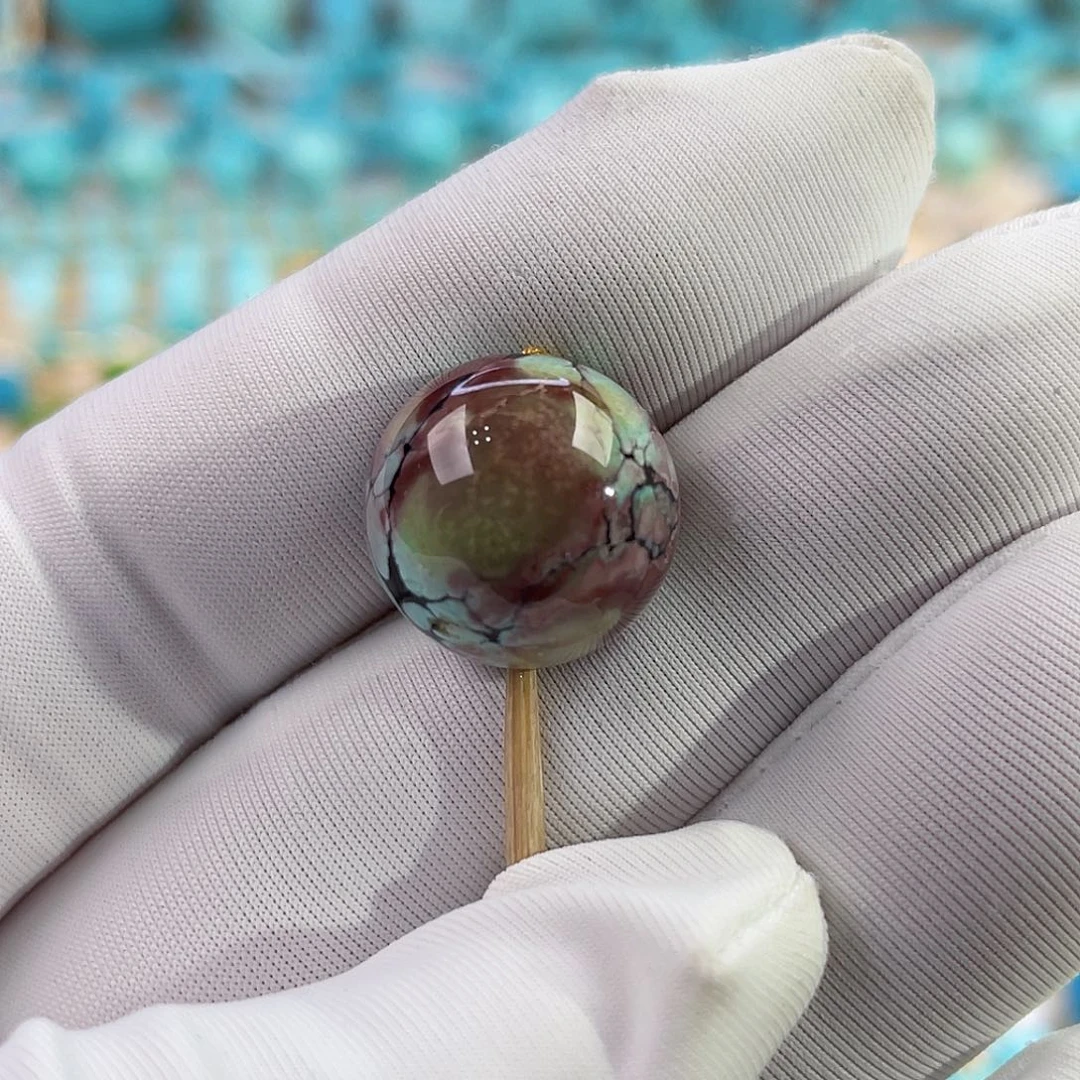 未镶嵌绿松石珠宝奇石