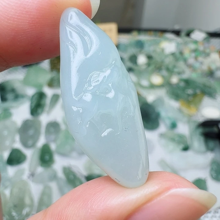 未镶嵌定制翡翠挂件