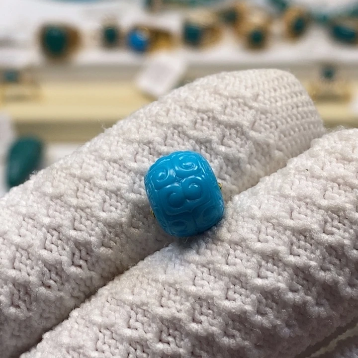 绿松石珠宝奇石未镶嵌AA400