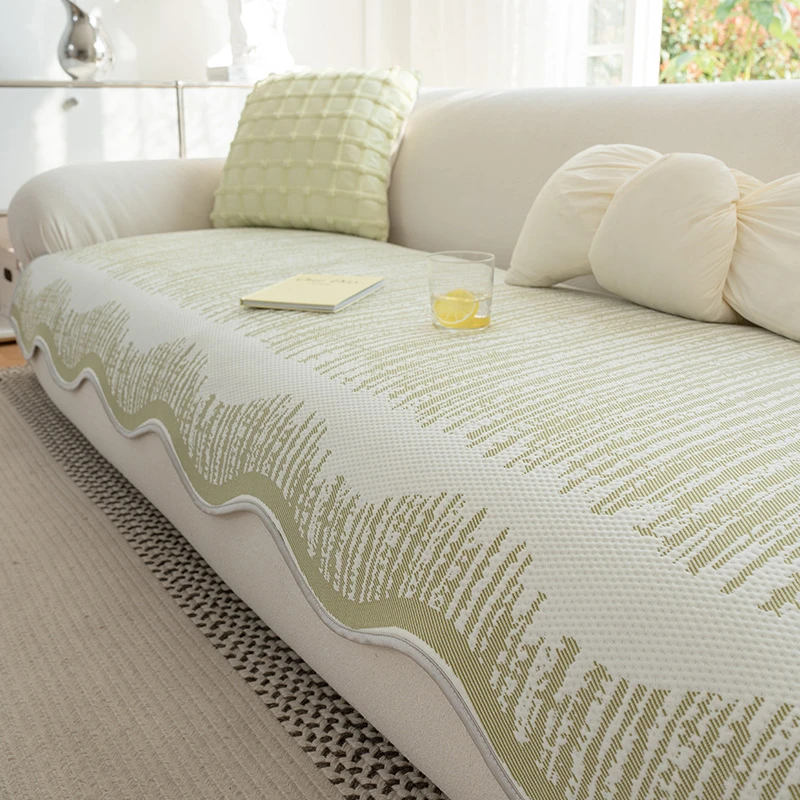 (异形凉兴)夏季凉感沙发垫子简约ins风防滑一片式沙发坐垫