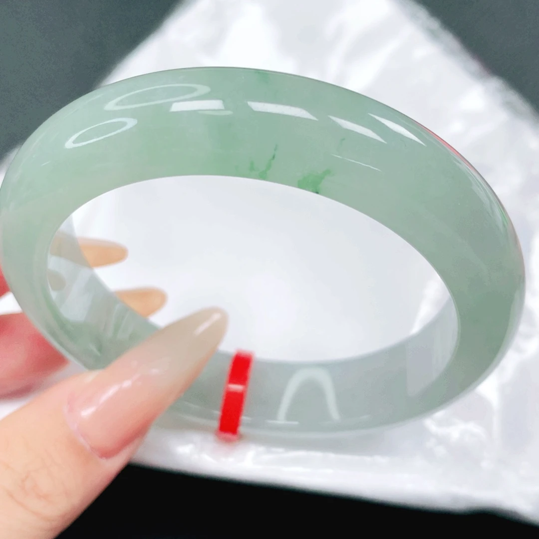 翡翠未镶嵌手镯58