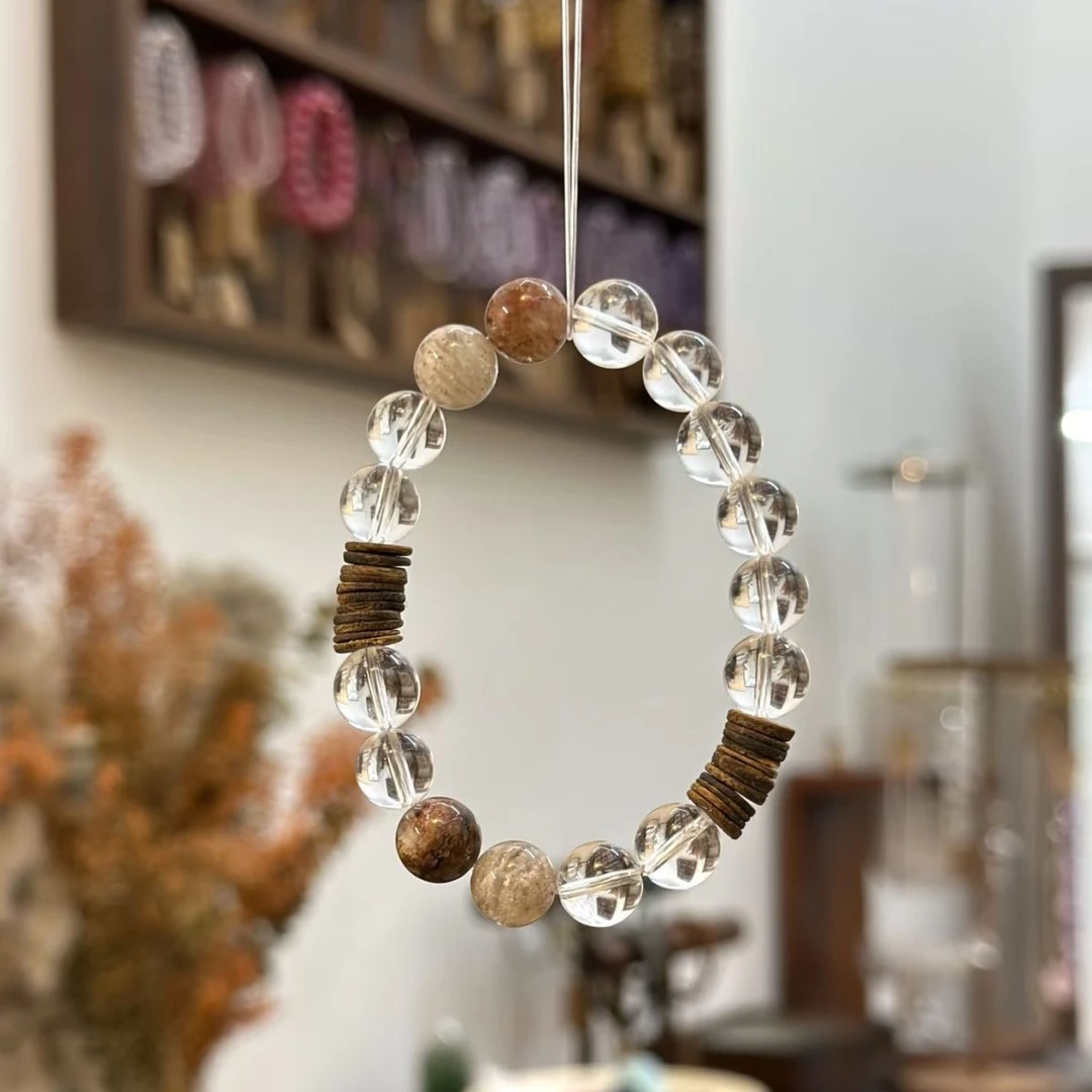 铜合金手链 【犷野不羁】高透净体时尚手链新中式禅意在逃公主手绳