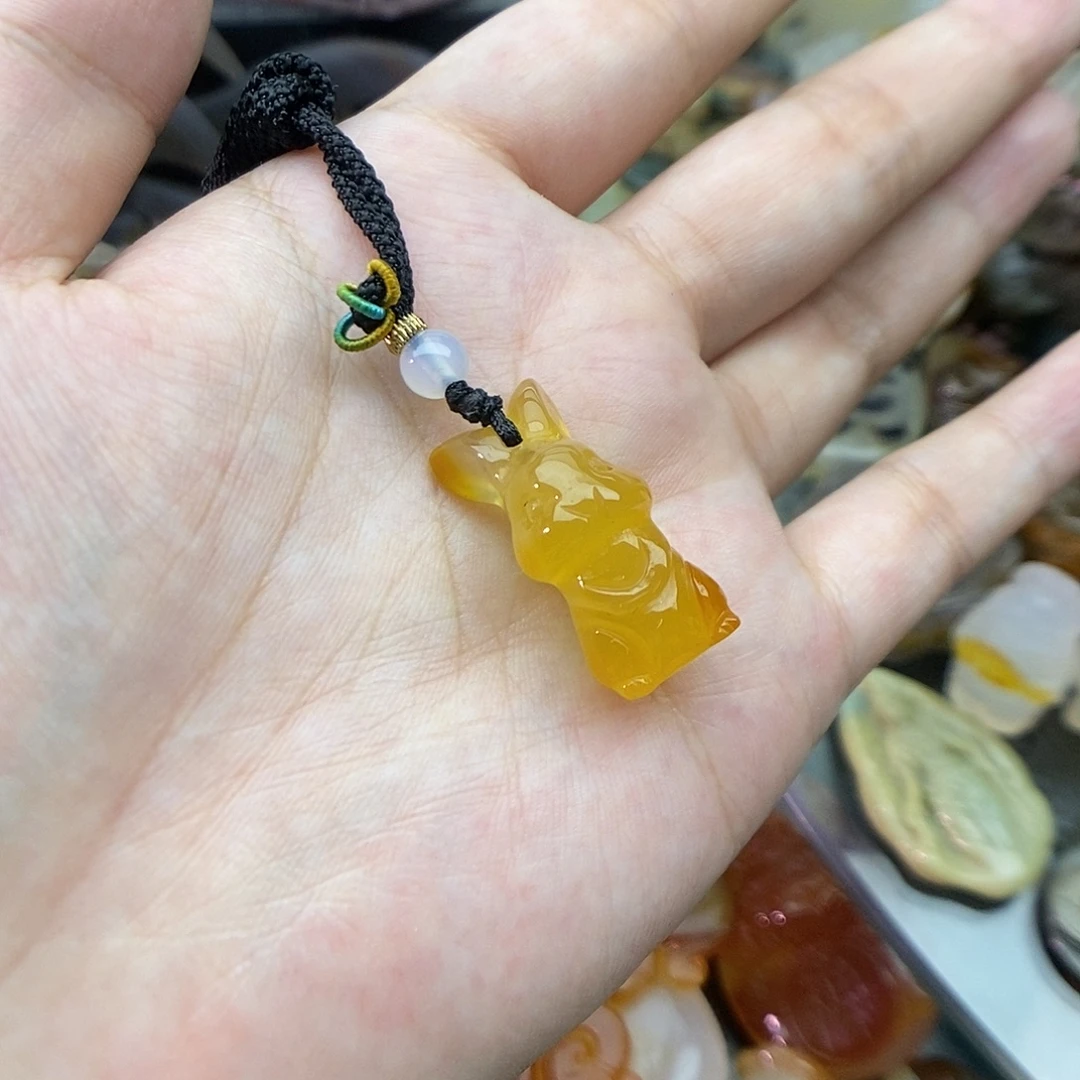 玛瑙/玉髓未镶嵌颈饰