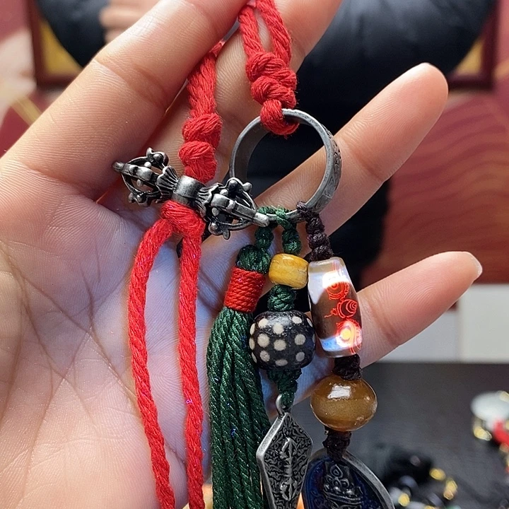 玛瑙/玉髓合金颈饰