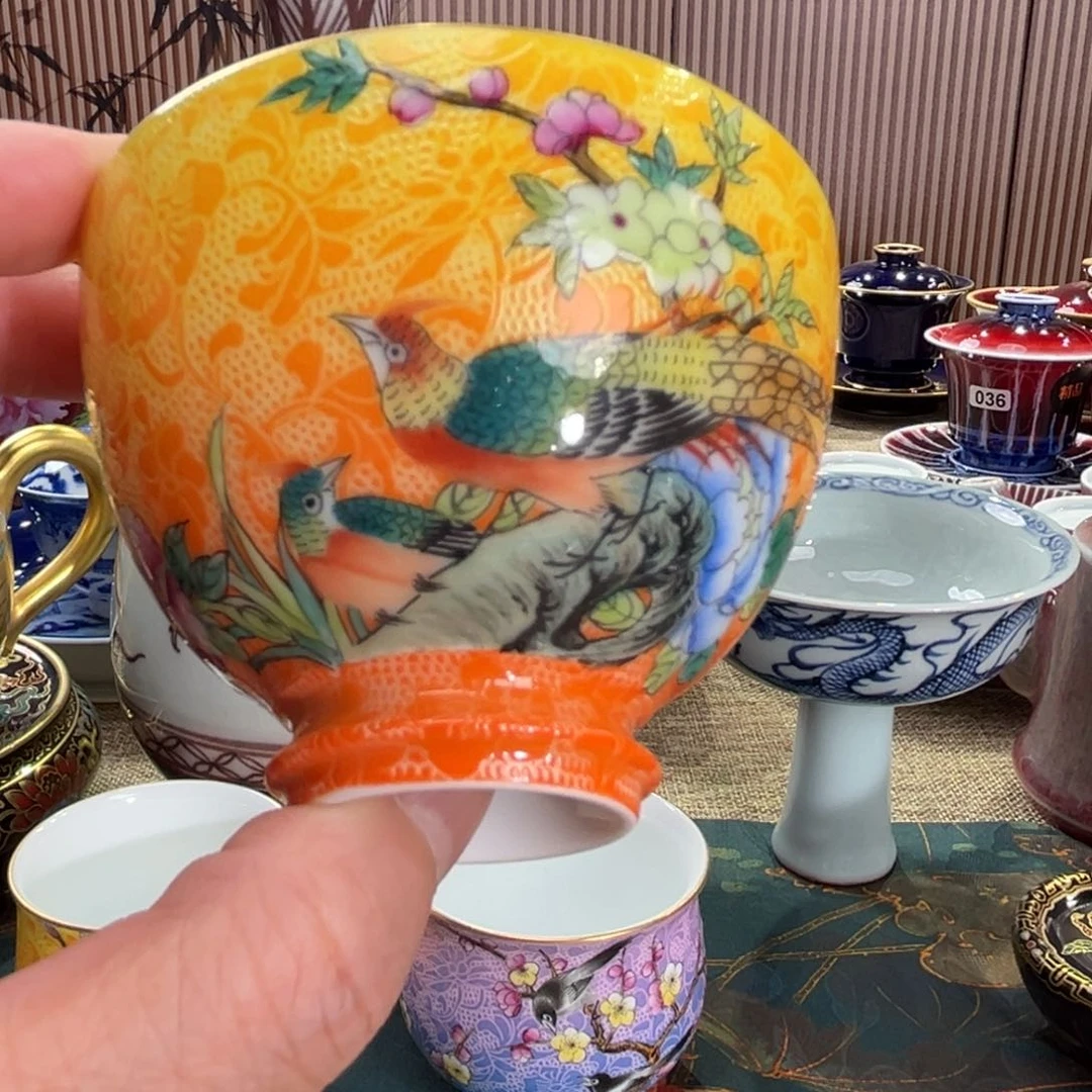 【闪购商品】金属阳****雨景德镇陶瓷沐窑家