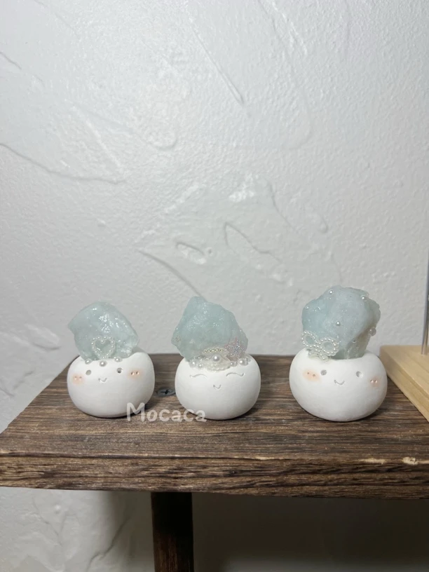 水晶豆丁「海蓝宝」