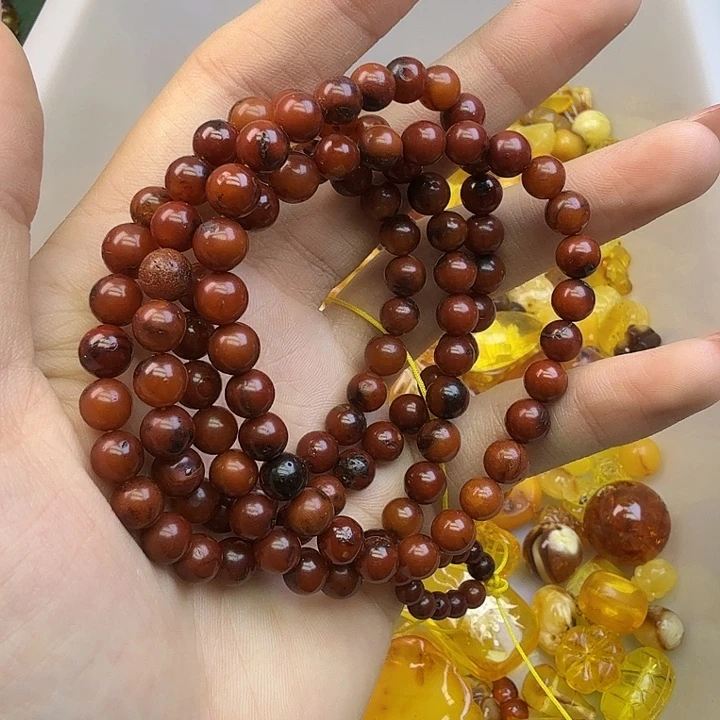 琥珀未镶嵌珠宝奇石