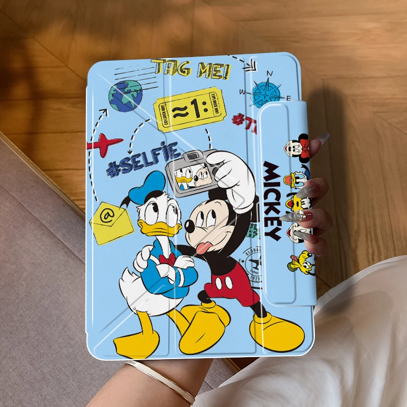 【唐老鸭】】适用oppo荣耀vivo华为苹果小米ipad平板保护套壳Y282