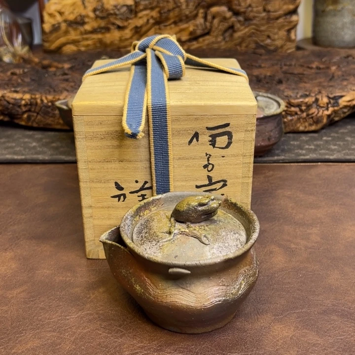 猪***爸备前烧作品堀江祥山