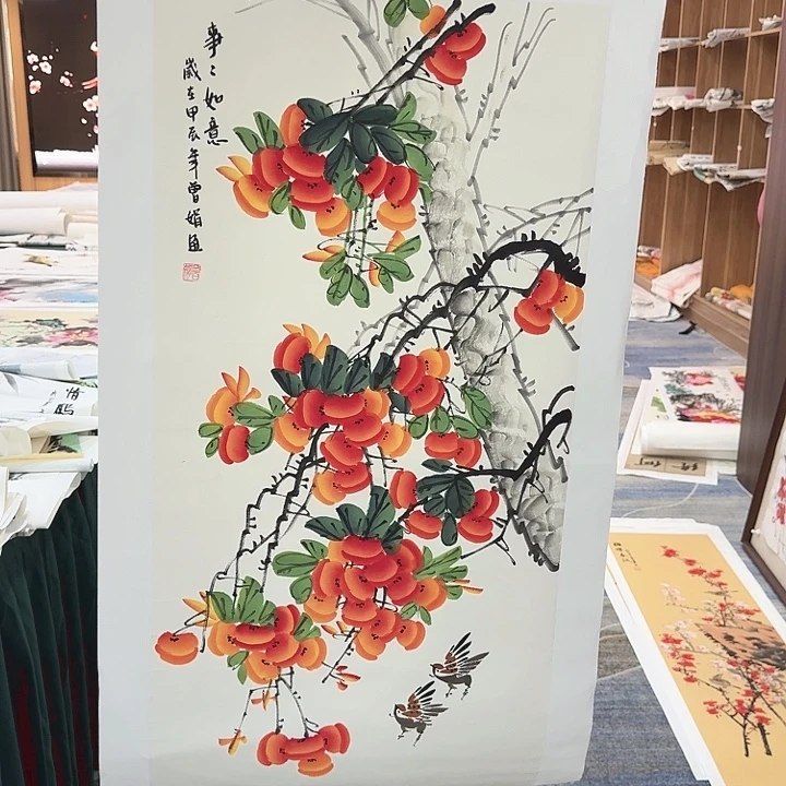 国画不赚钱，就是玩。