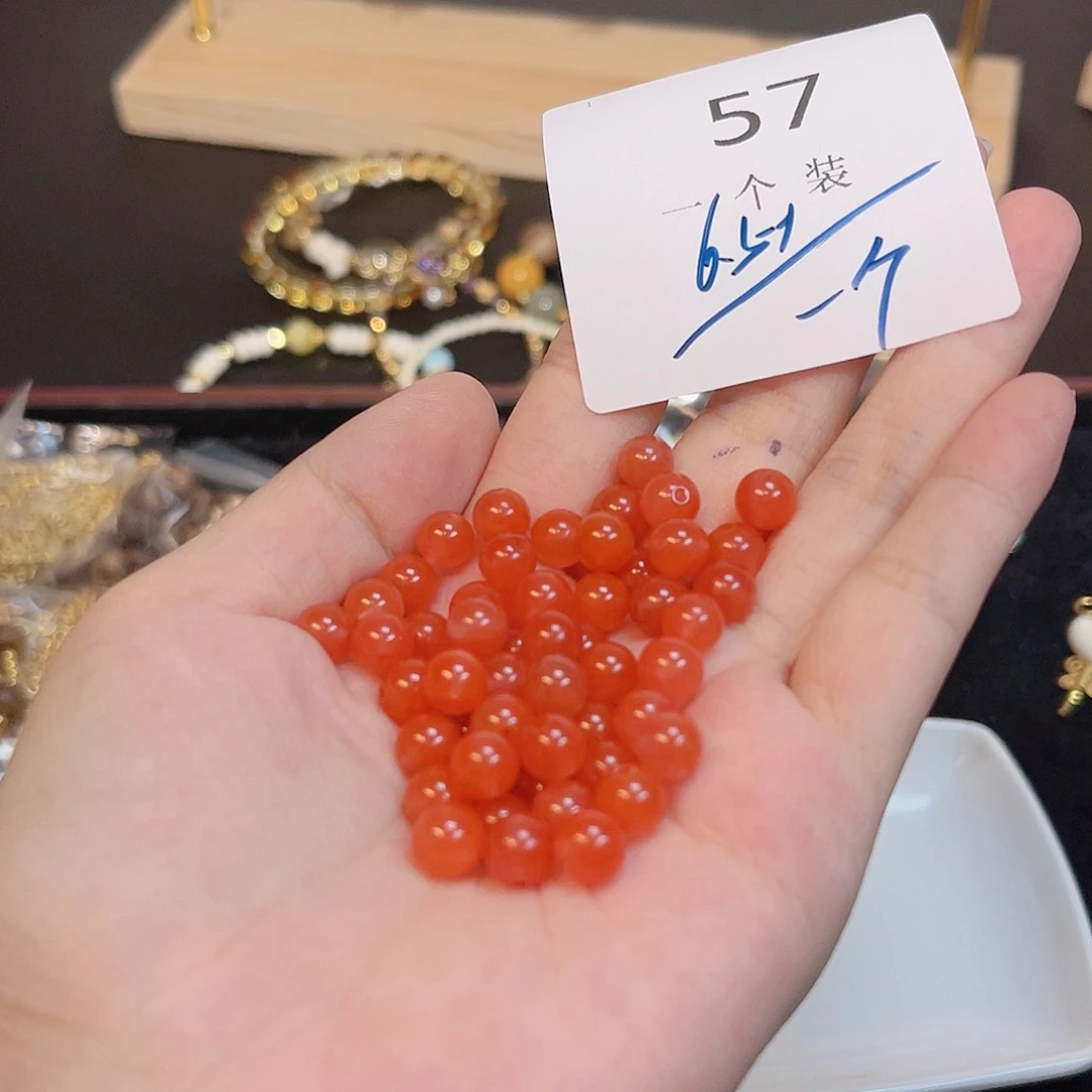 水晶珠宝半成品未镶嵌57 。
