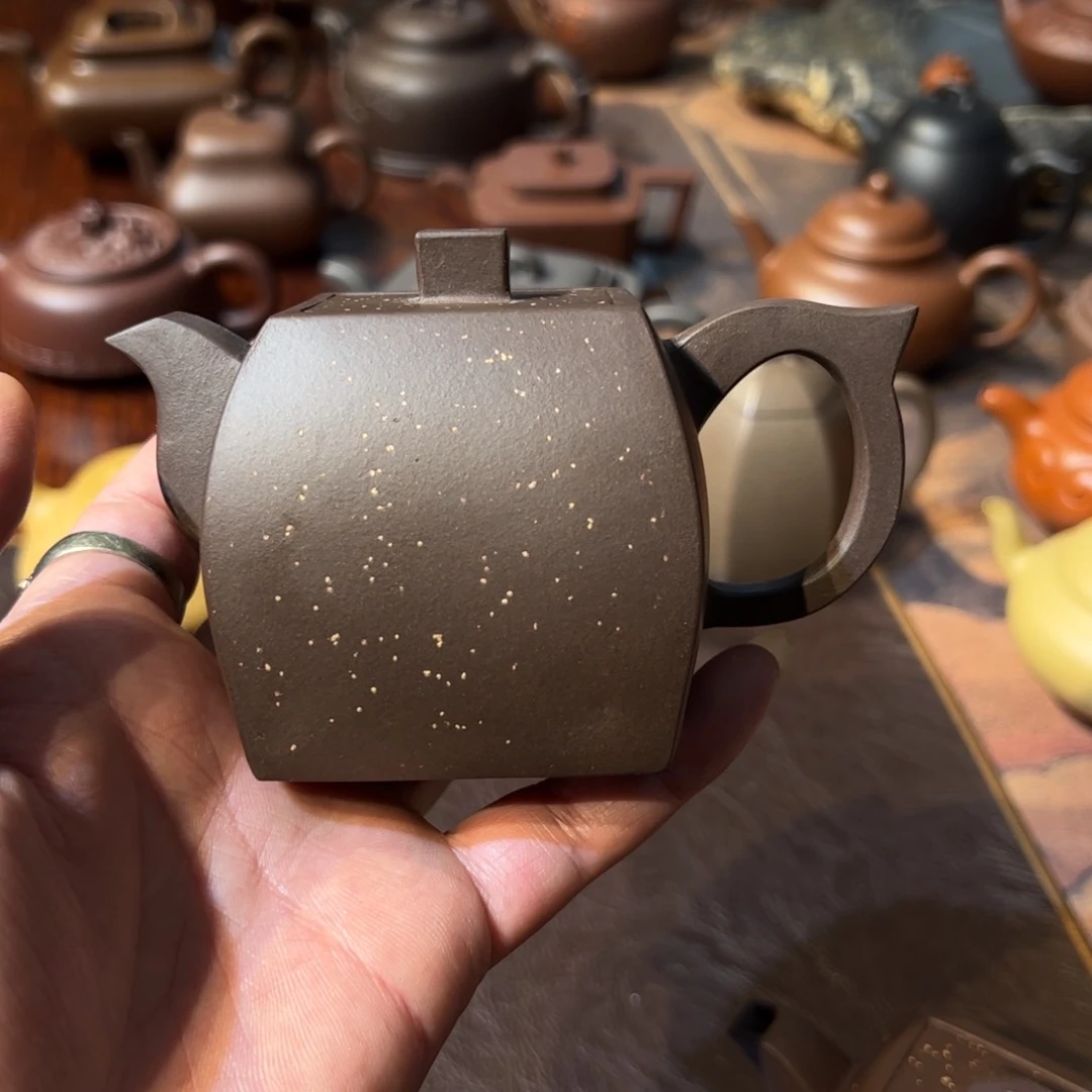 紫砂茶壶无**子精工手工紫砂壶