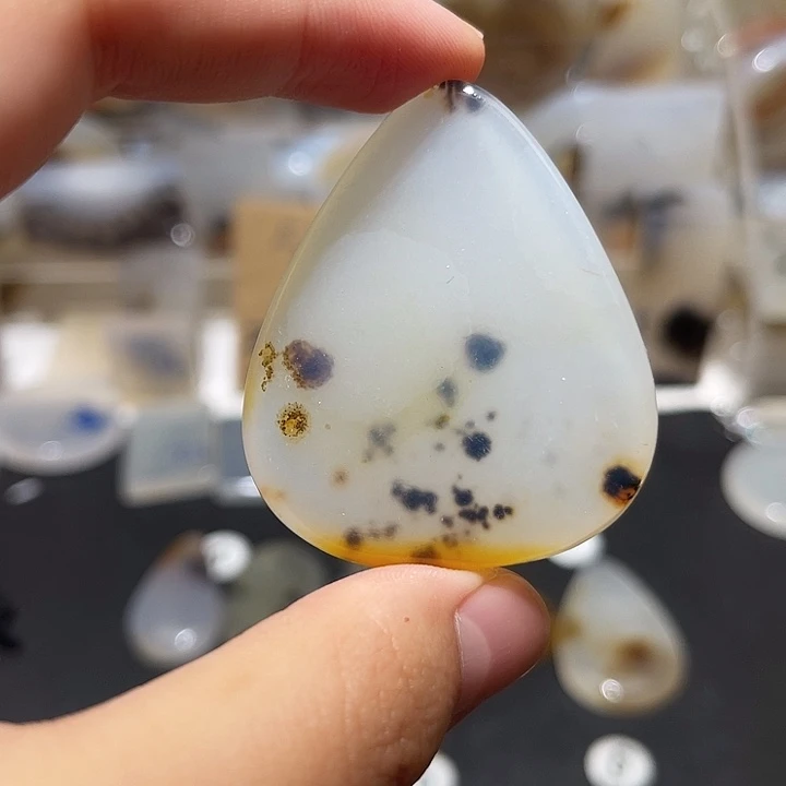 未镶嵌发饰玛瑙/玉髓