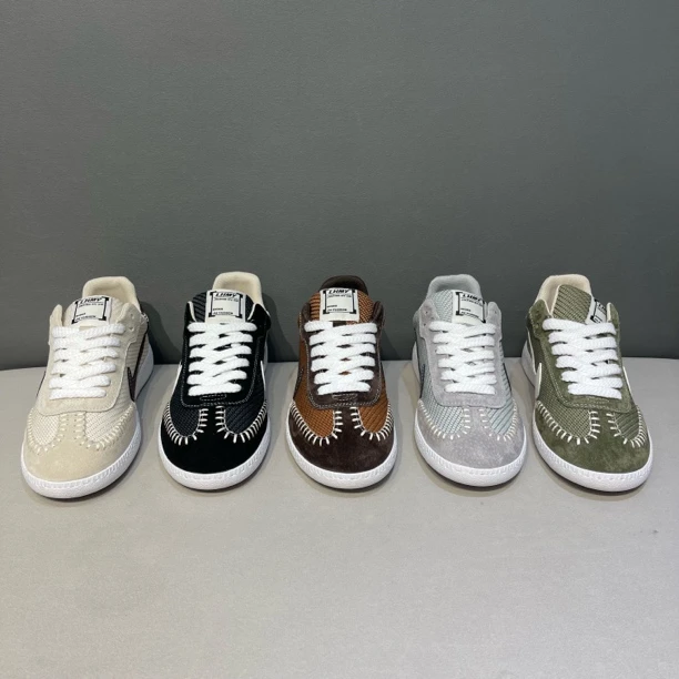 2025秋季新款低帮软底飞织布面休闲鞋潮流时尚透气百搭男鞋